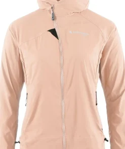 Klättermusen Women's Nal Hooded Jacket Cream Rose