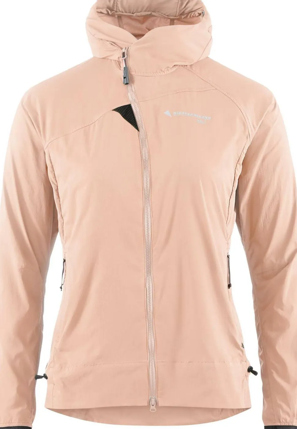 Klättermusen Women's Nal Hooded Jacket Cream Rose