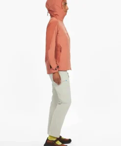 Klättermusen Women's Vili Hood Jacket Stone Red Outlet