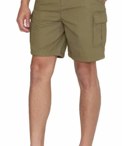 New Men's Fig Loose Cargo Poplin Shorts Herrshorts