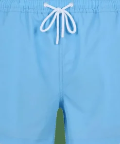 Knowledge Cotton Apparel Men's Bay Stretch Swimshorts Alaskan Blue
