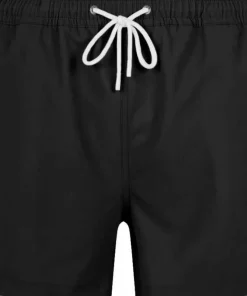 Knowledge Cotton Apparel Men's Bay Stretch Swimshorts Black Jet