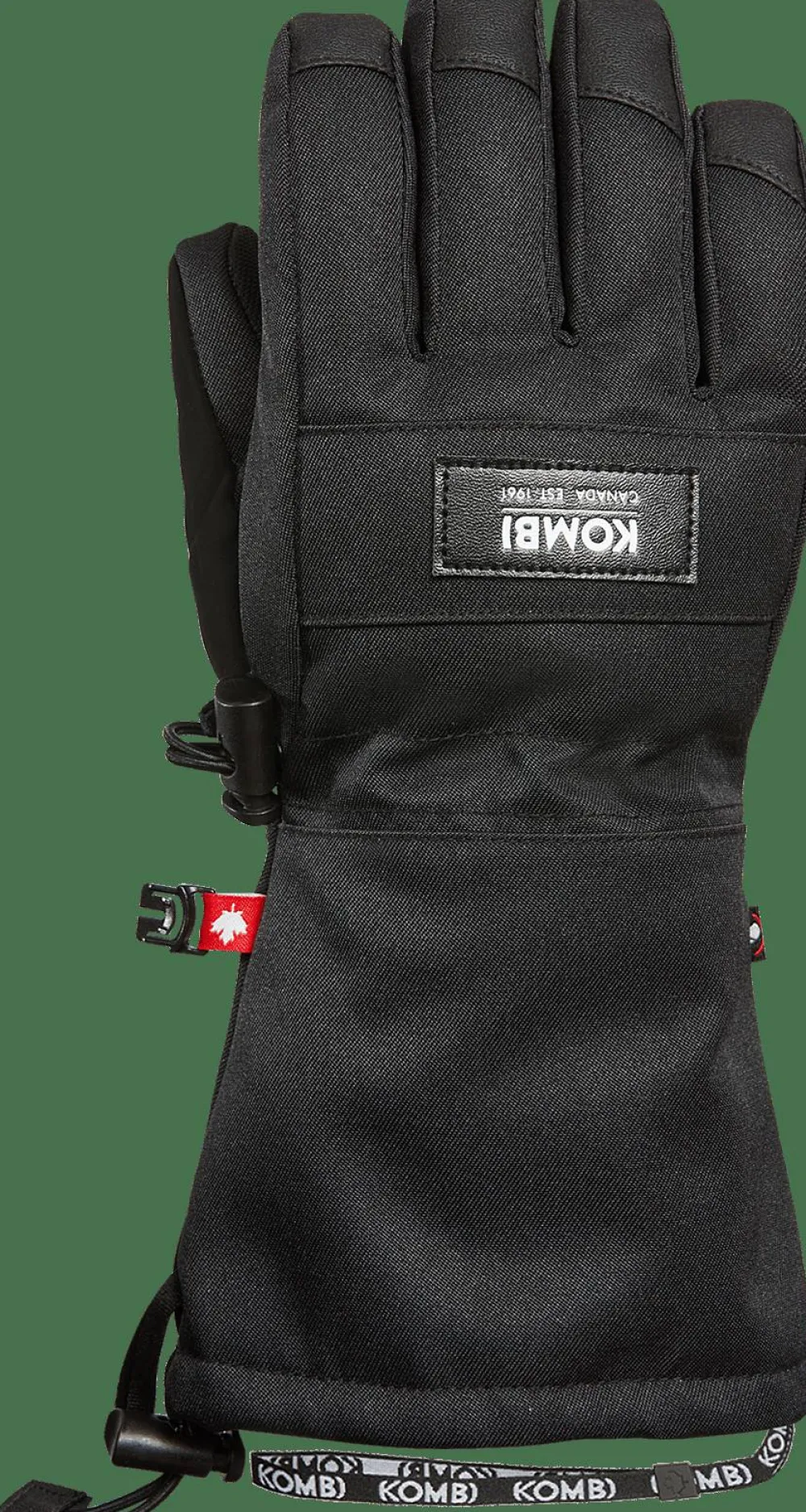 Kombi Juniors' Downhill WATERGUARD Gloves BLACK Clearance