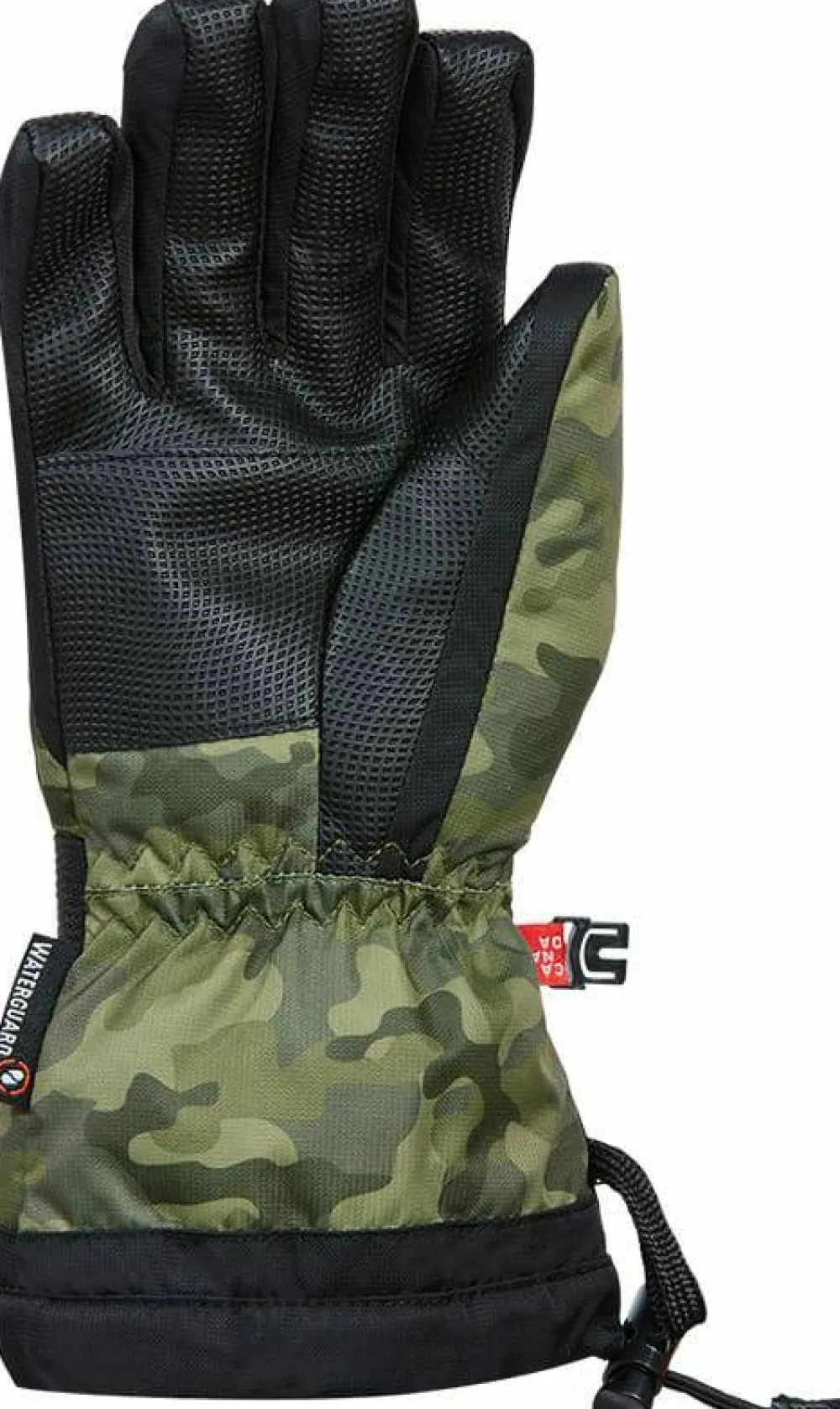 Kombi Juniors' Original Gloves Mini Khaki Liquid Camo Hot