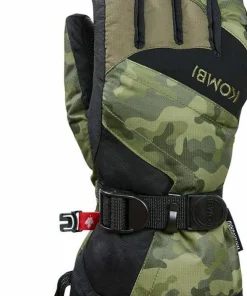 Kombi Juniors' Original Gloves Mini Khaki Liquid Camo Hot