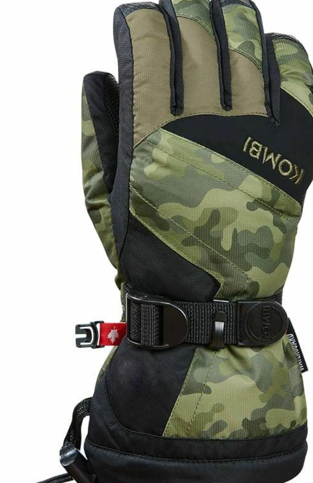 Kombi Juniors' Original Gloves Mini Khaki Liquid Camo Hot
