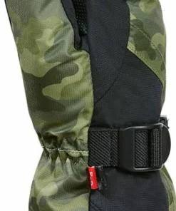 Kombi Juniors' Original Gloves Mini Khaki Liquid Camo Hot
