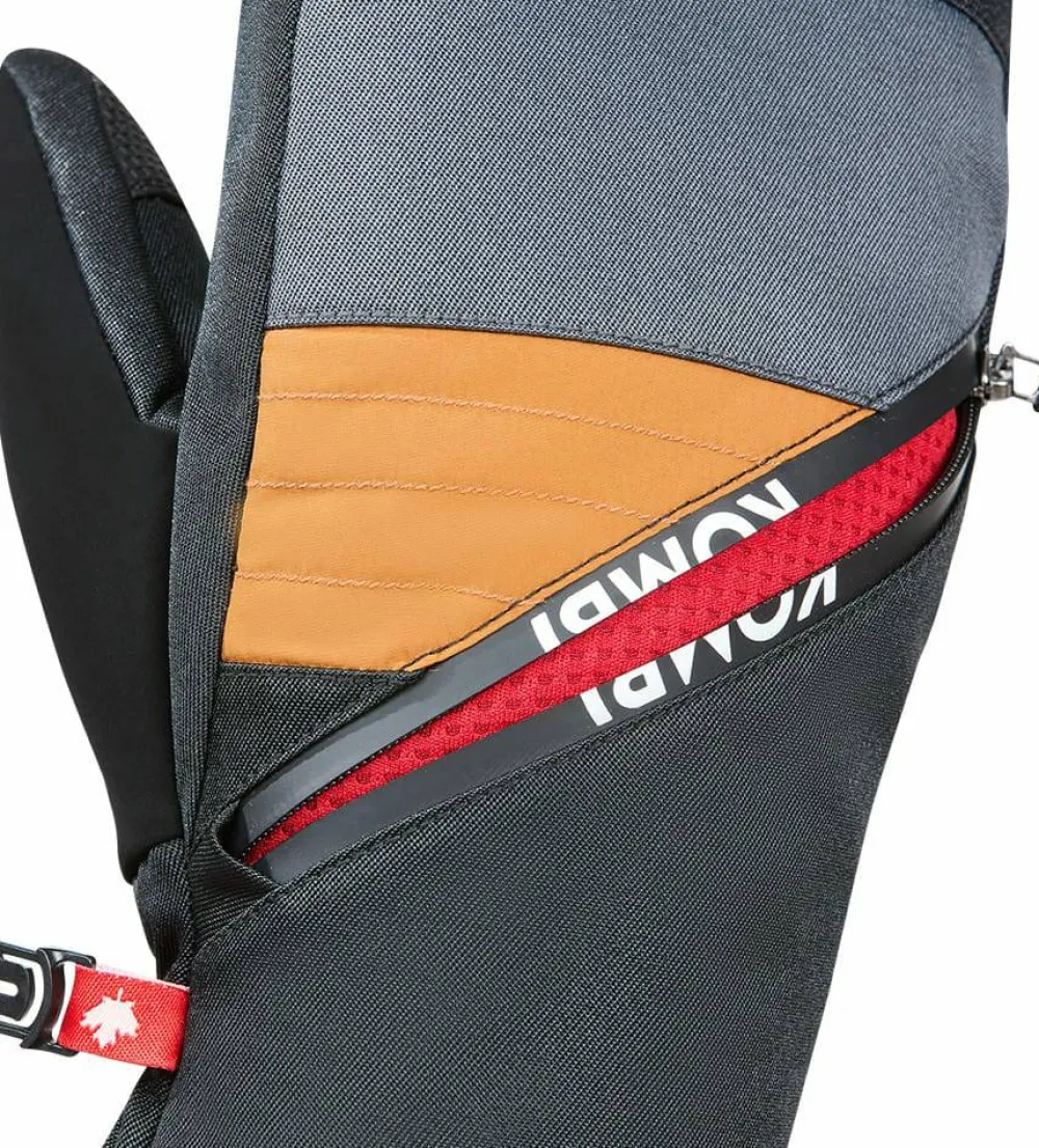 Kombi Men’s Insulated Mitts Valley Asphalt Hot