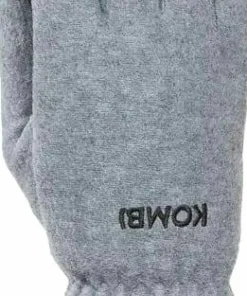 Kombi Men's Windguardian Fleece Gloves Heather Grey
