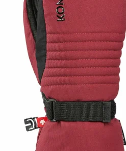 Kombi Women's Legacy Mittens Rosewood Red