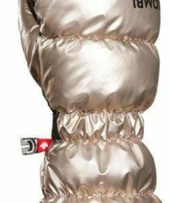 Kombi Women's Snazzy Ethical Goose Down Mittens LIGHT GOLD Outlet