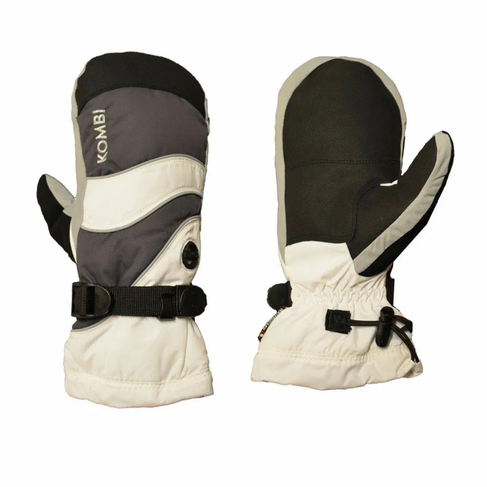 Kombi Women's Squad Mittens Iron/White