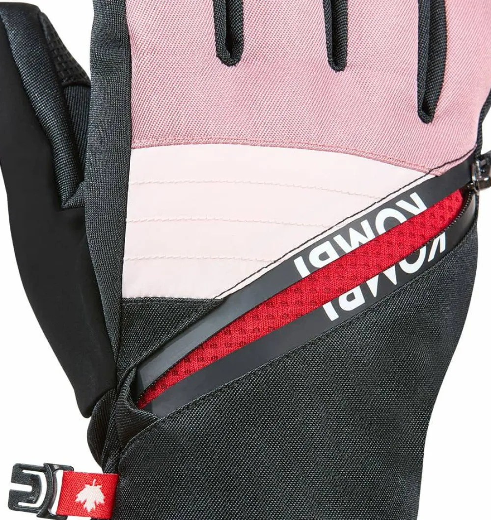 Kombi Women's Valley Waterguard Gloves Nostalgia Rose Clearance