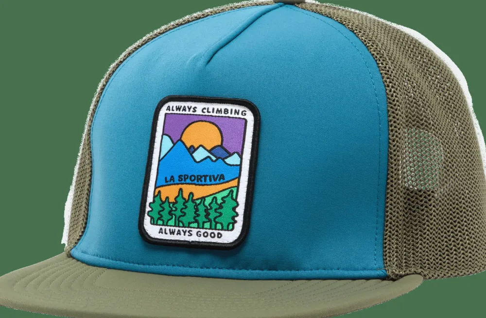 La Sportiva Always Climbing Hat Lake/Cypress Discount