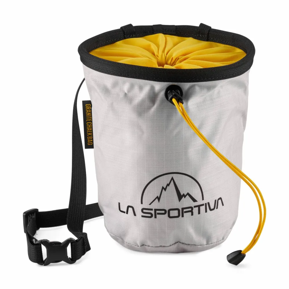 La Sportiva Granite Chalk Bag Chalk/Black Online
