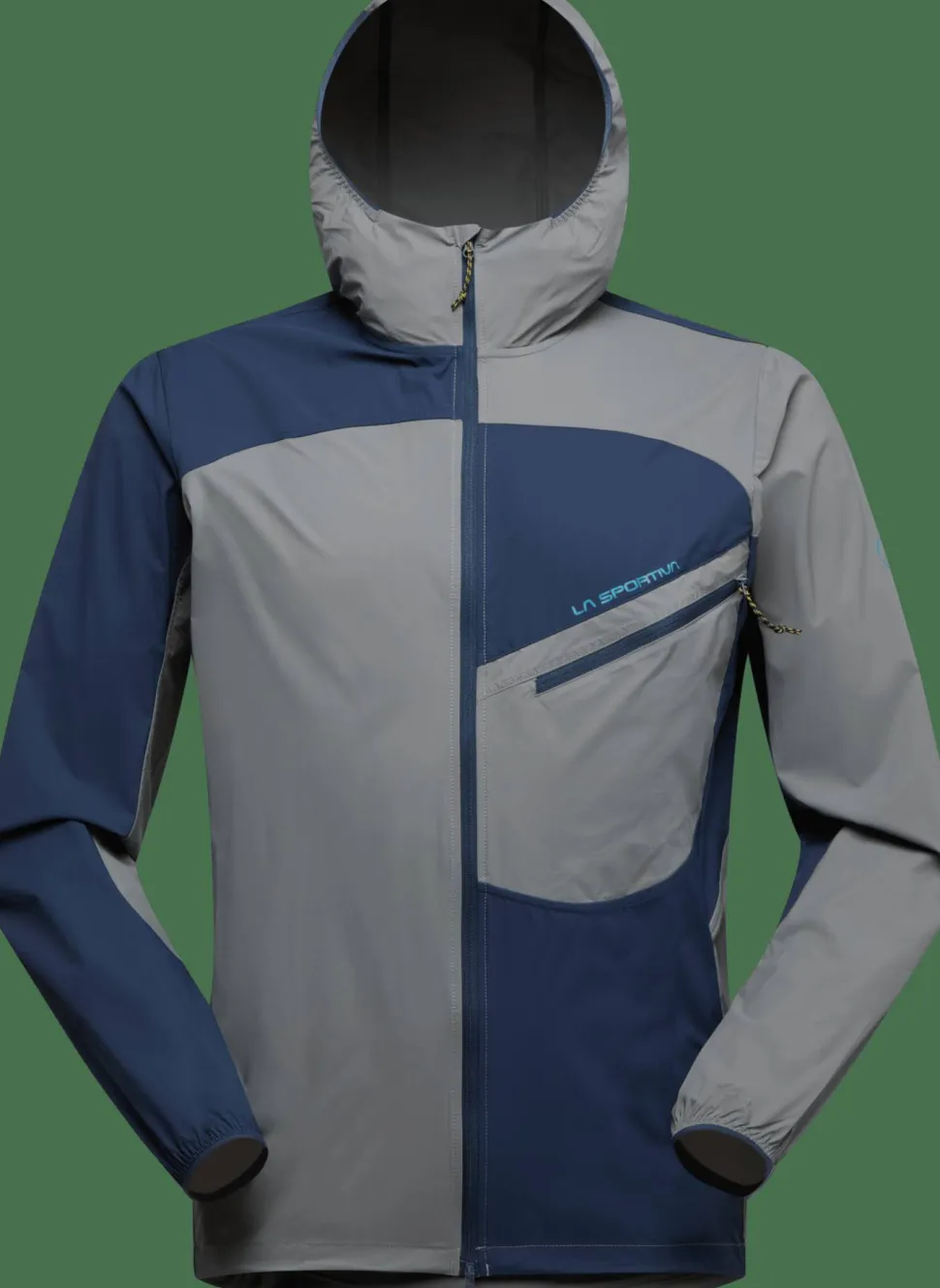 La Sportiva Men's Freeway Wind Jacket Steel/Night Sky