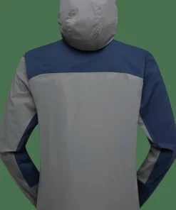 La Sportiva Men's Freeway Wind Jacket Steel/Night Sky