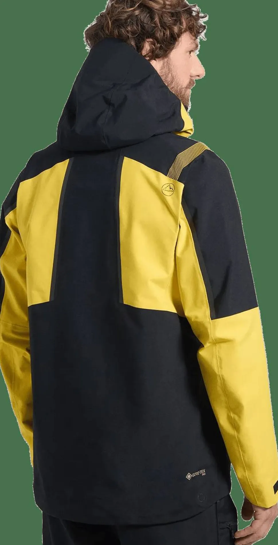 La Sportiva Men's Supercouloir GORE-TEX Pro Jacket Black/Yellow