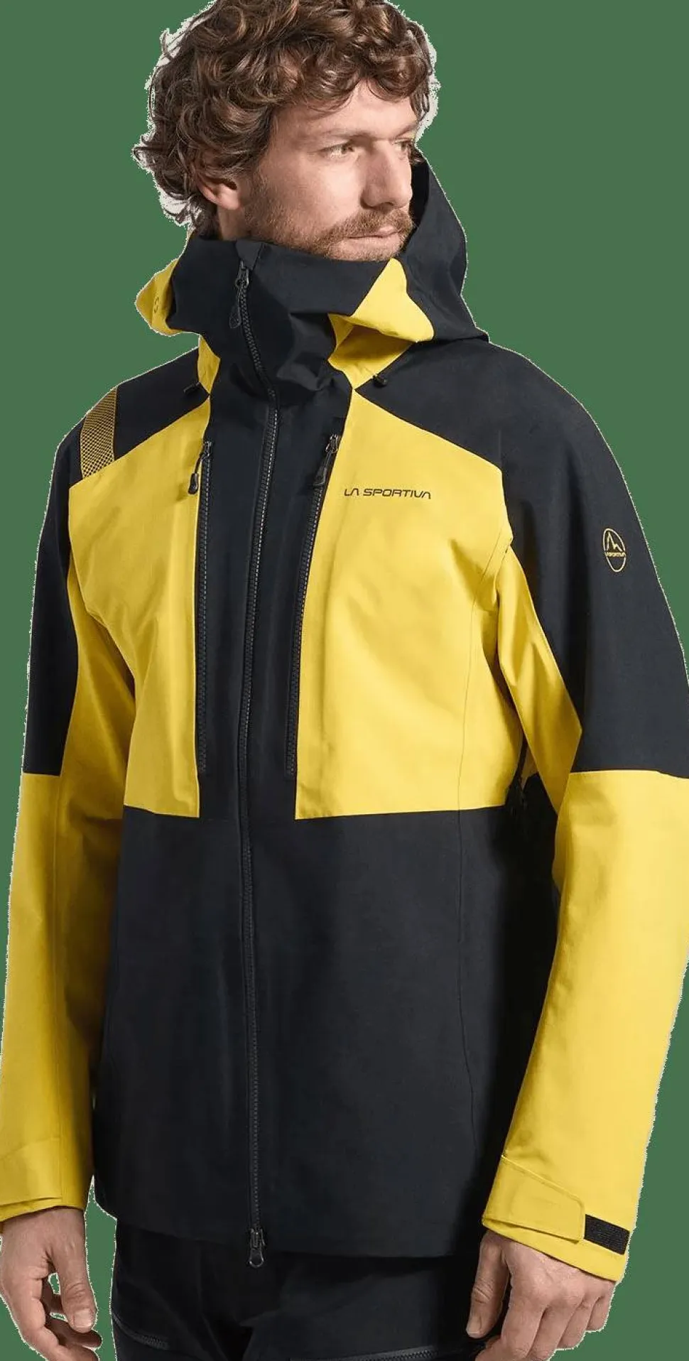 La Sportiva Men's Supercouloir GORE-TEX Pro Jacket Black/Yellow