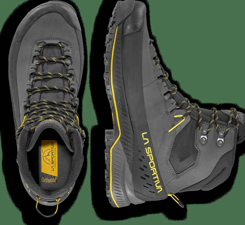 La Sportiva Men's TX5 Evo Mid GORE-TEX Carbon/Yellow Best