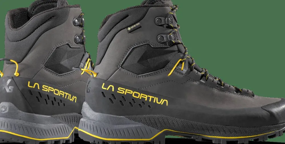La Sportiva Men's TX5 Evo Mid GORE-TEX Carbon/Yellow Best