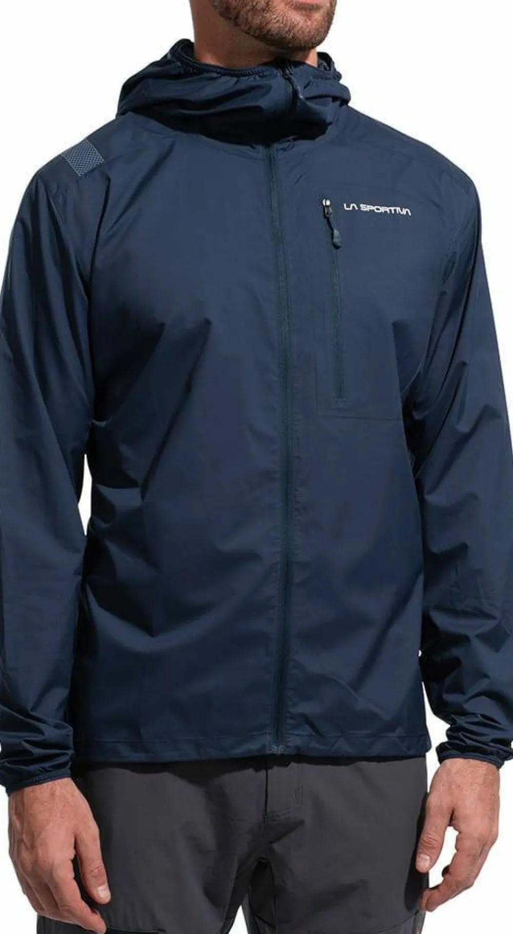 La Sportiva Men's Wall Breeze Stretch Jacket Night Sky/Chalk Online