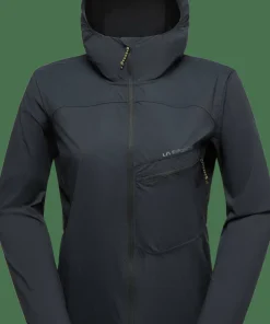 La Sportiva Women's Freeway Wind Jacket Black/Onyx