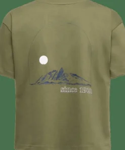 La Sportiva Women's Trilogy Crop T-Shirt Cypress/Chalk