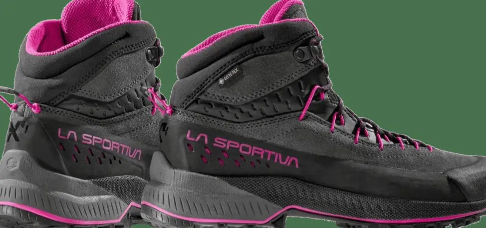 La Sportiva Women's TX4 Evo Mid GORE-TEX Carbon/Springtime