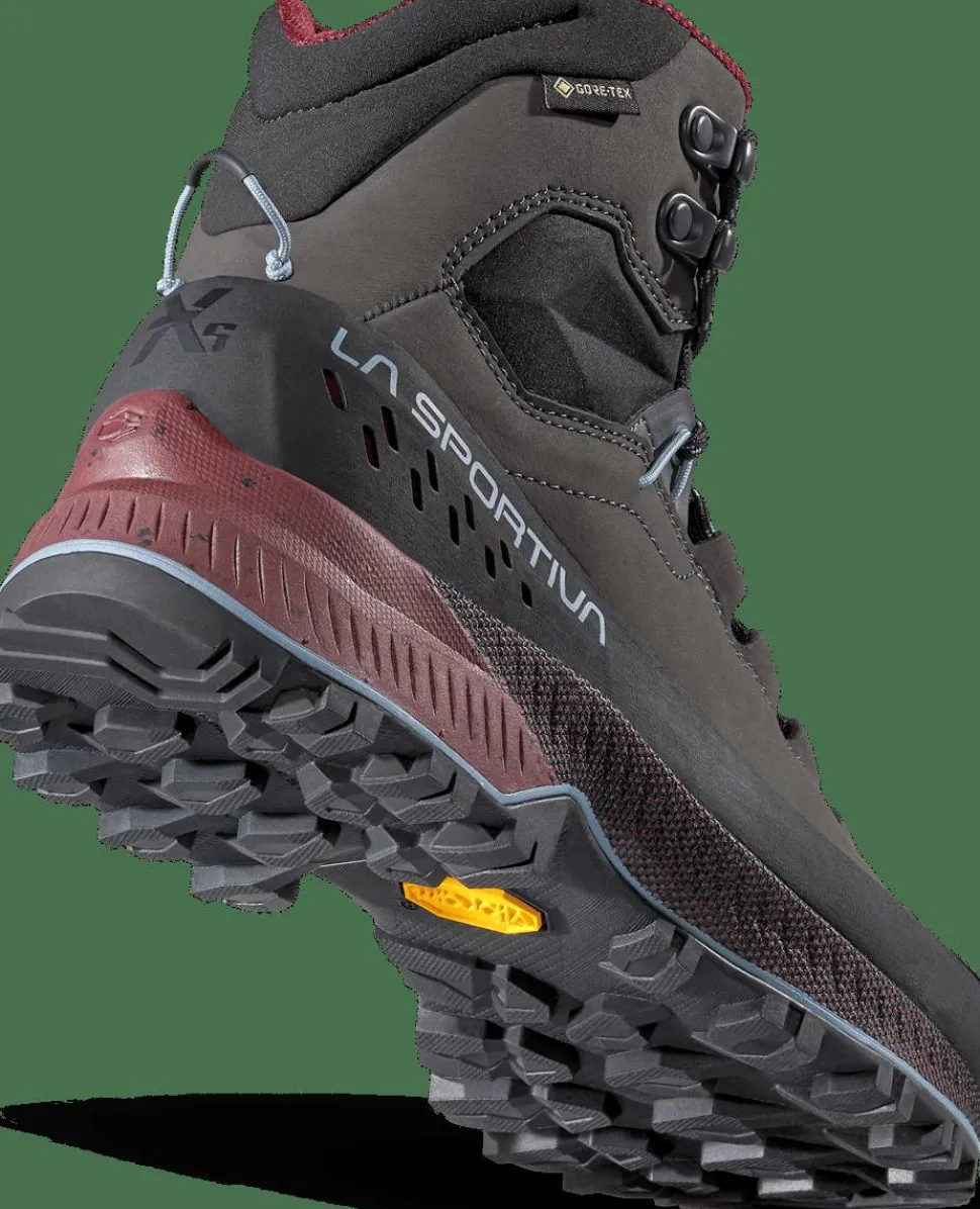 La Sportiva Women's TX5 Evo Mid GORE-TEX Carbon/Redwood