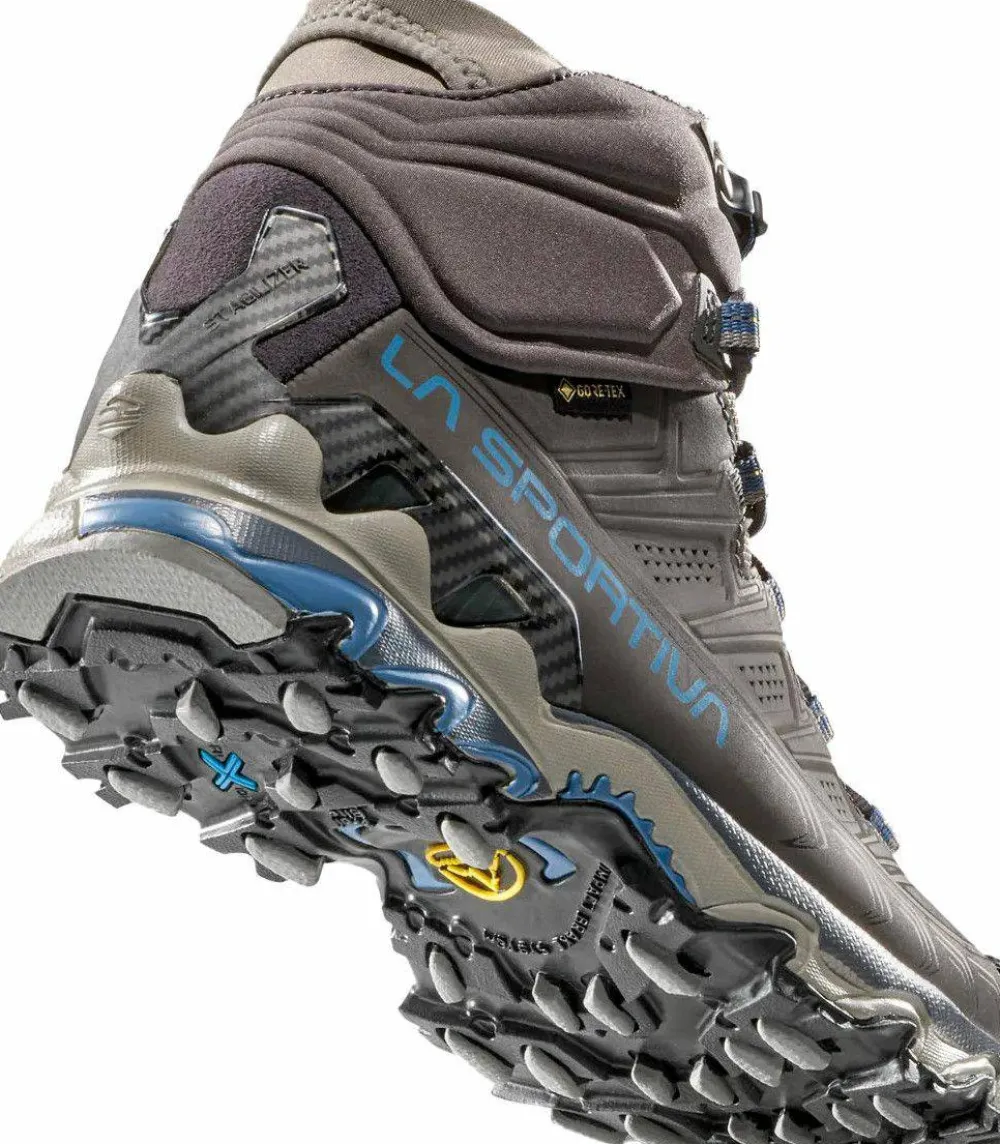 La Sportiva Women's Ultra Raptor II Mid Leather GORE-TEX Carbon/Atlantic Best