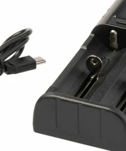 Lafayette 18650 Double Charger Black Clearance