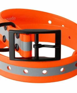 Lafayette Dog Collar Reflective Orange