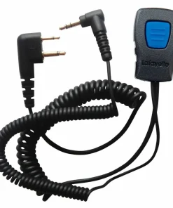 Lafayette Miniheadset Radiokabel 3,5mm 3,5&2,5mm Vinkel Black Hot