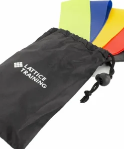 Lattice Training Resistance Band 5 Pack Multi Colour
