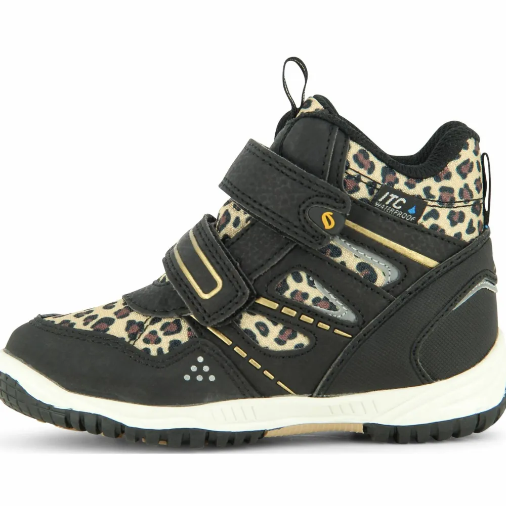 Leaf Kids' Kasuri Waterproof Sneaker Leopard Clearance