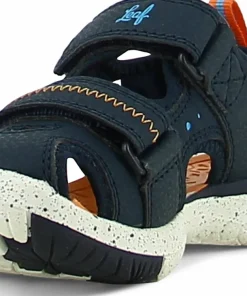 Leaf Kids' Ljungby Navy/Orange