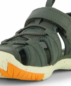 Leaf Kids' Salo Khaki/Orange