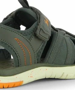 Leaf Kids' Salo Khaki/Orange