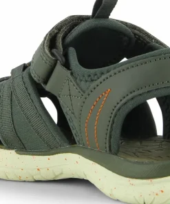 Leaf Kids' Salo Khaki/Orange