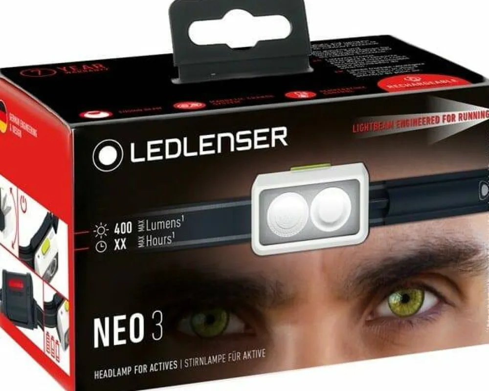 Led Lenser Neo3 White/Green Clearance