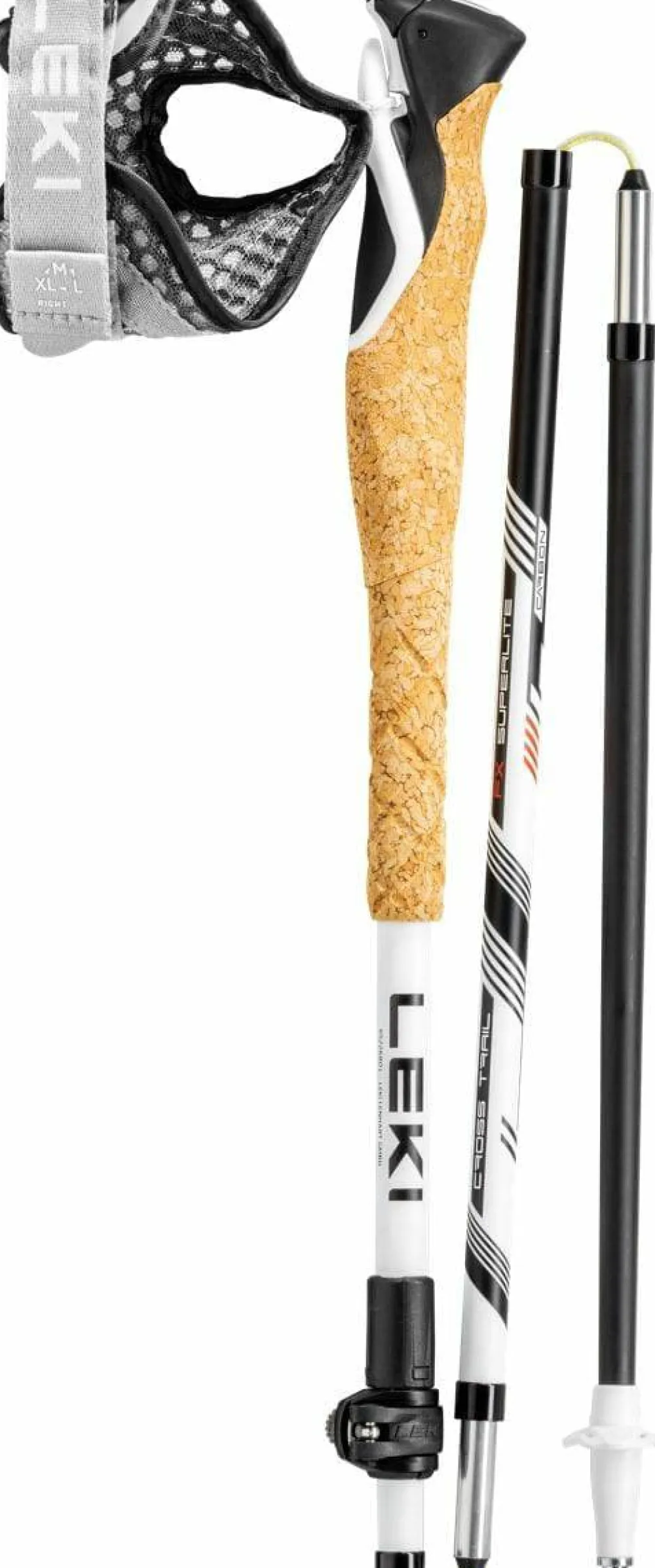 Leki Cross Trail Fx Superlite White