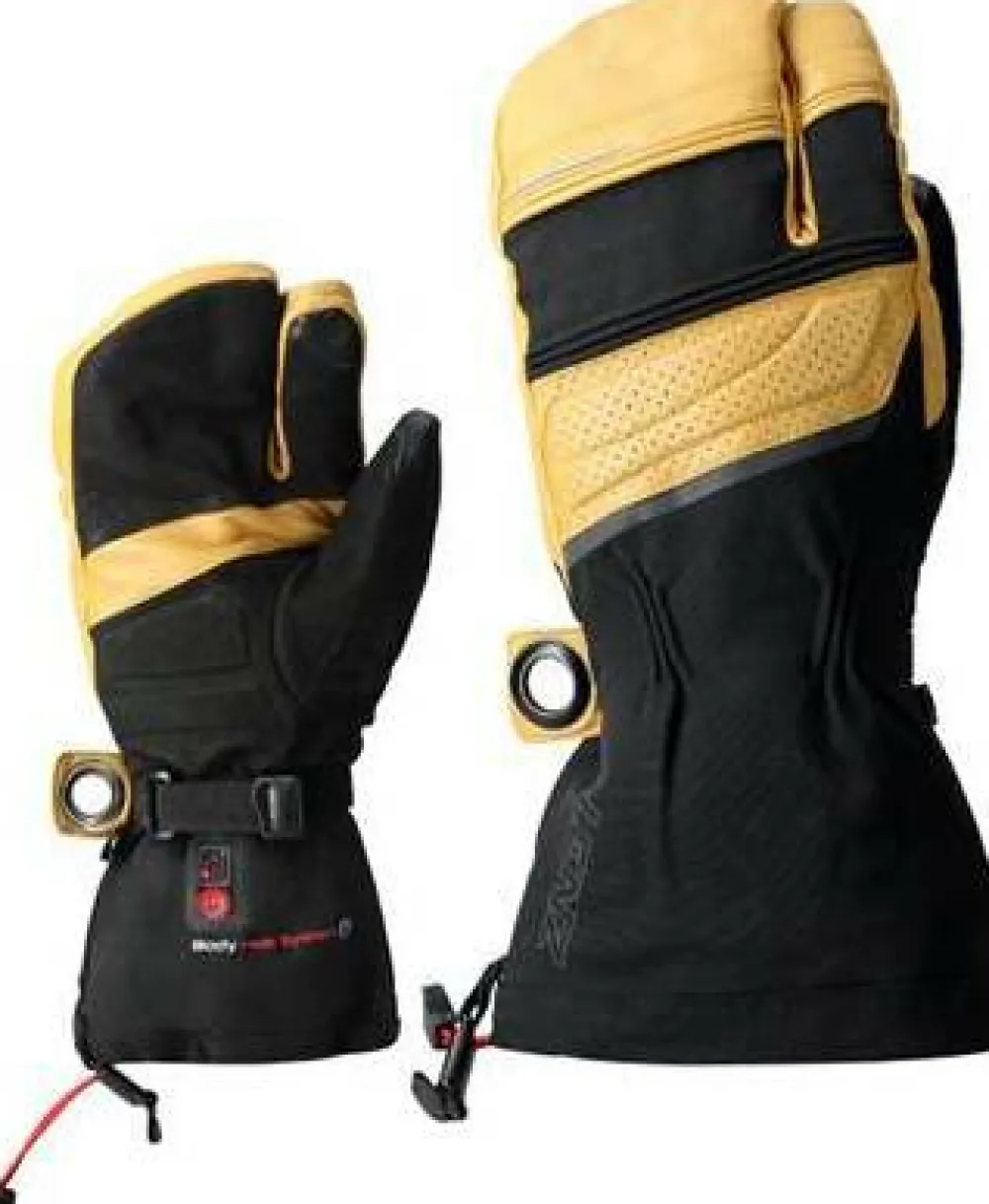 Lenz Heat Glove 8.0 Finger Cap Lobster Black New
