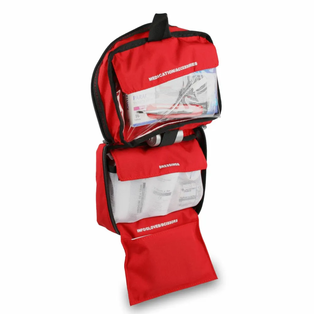 Lifesystems First Aid Traveller Nocolour rød