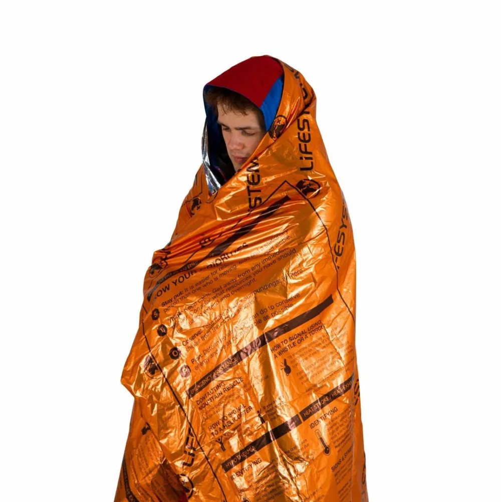 Lifesystems Heatshield Blanket - Single Nocolour Orange Hot