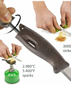 Light My Fire Swedish Fireknife Bio 2in1 Rustyorange
