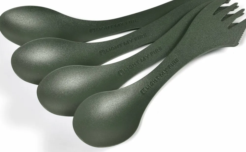 Light My Fire Swedish Spork original 4-pack Sagegreen Hot