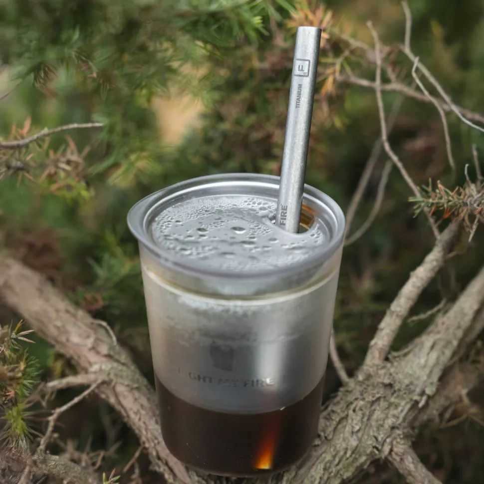 Light My Fire WideStraw Titanium Titanium
