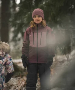 Lindberg Kids' Alpine Winter Jacket Dry Rose/plum