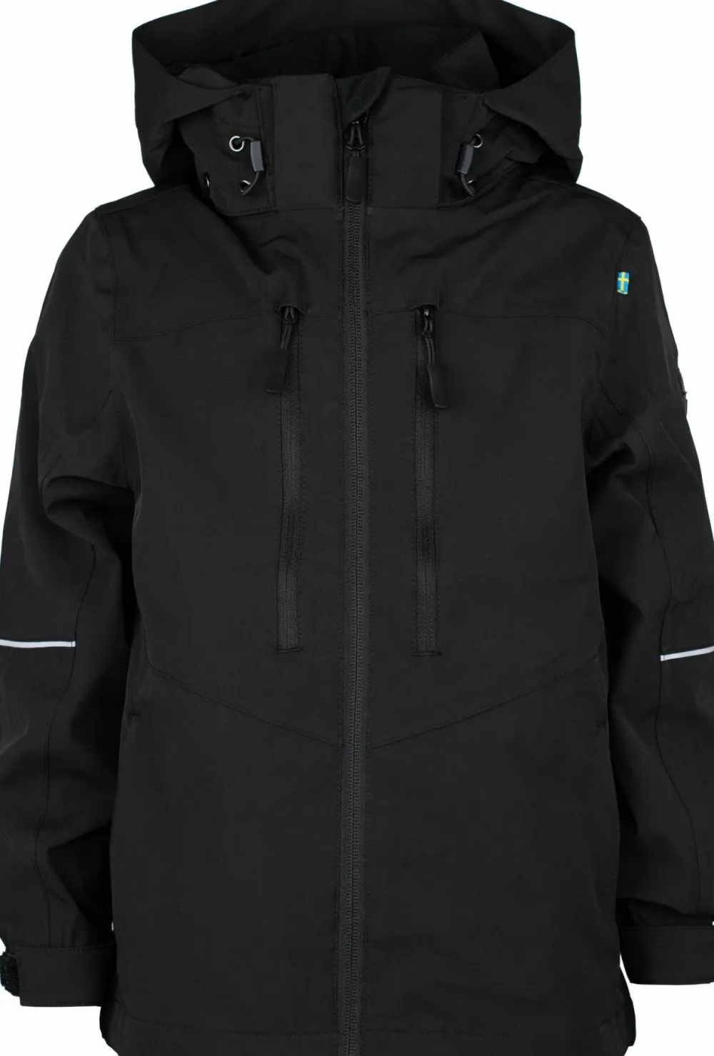 Lindberg Kids' Drammen Shell Jacket Black Best